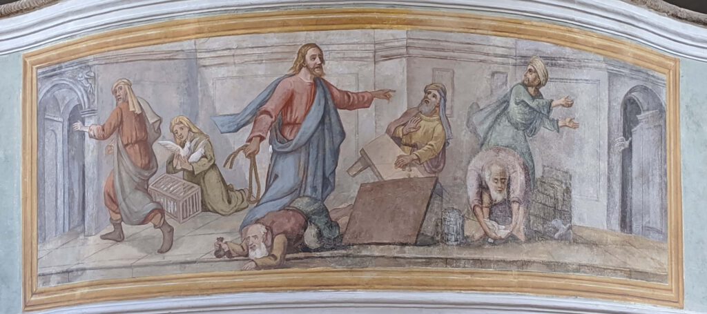 Christus vertreibt die Händler aus dem Tempel