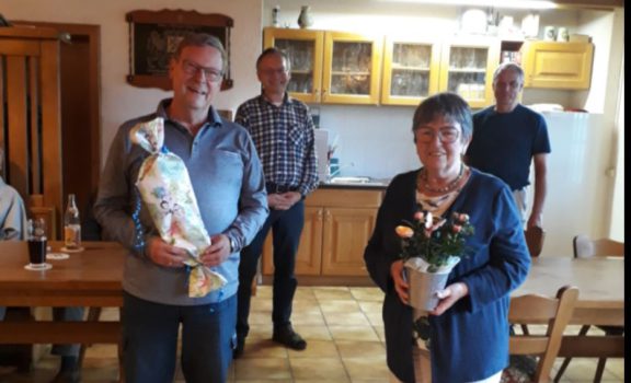 Ehrung Ehepaar Spachtholz