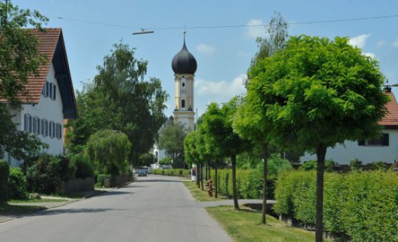Hauptstraße von Erpfting