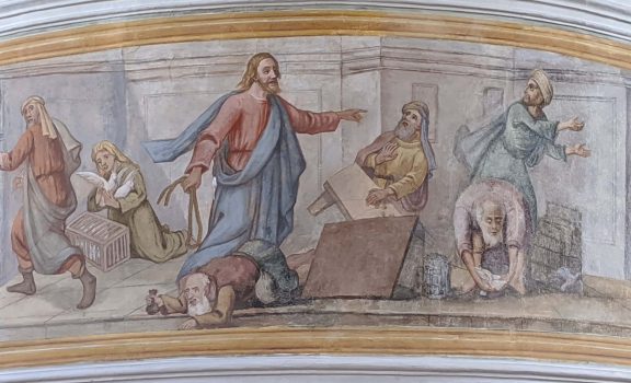 Christus vertreibt die Händler aus dem Tempel