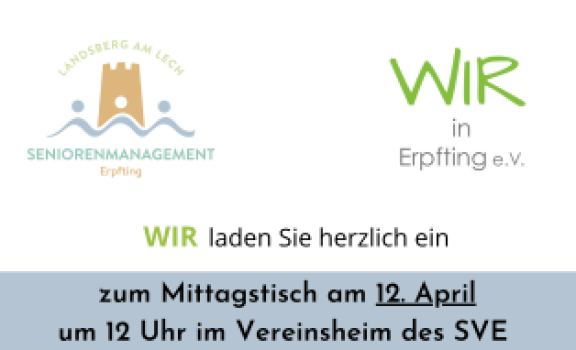 Mittagessen April 23