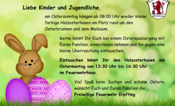 Osteraktion Feuerwehr